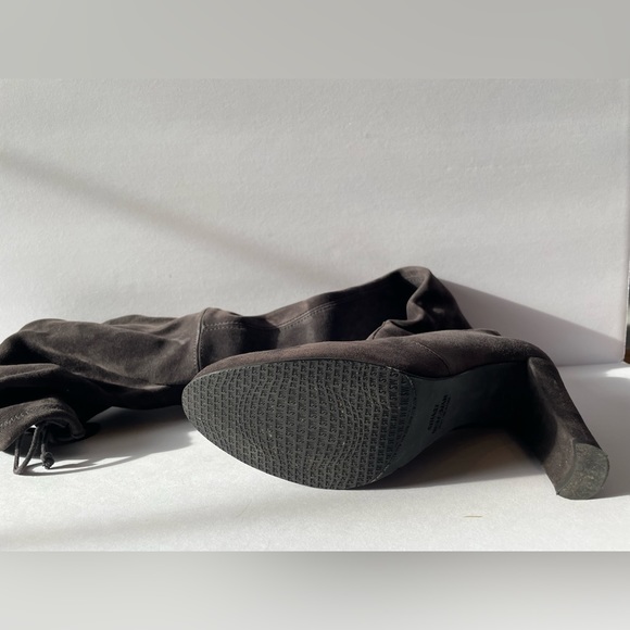 Stuart Weitzman over- the- knee Suade Boots - Picture 2 of 5